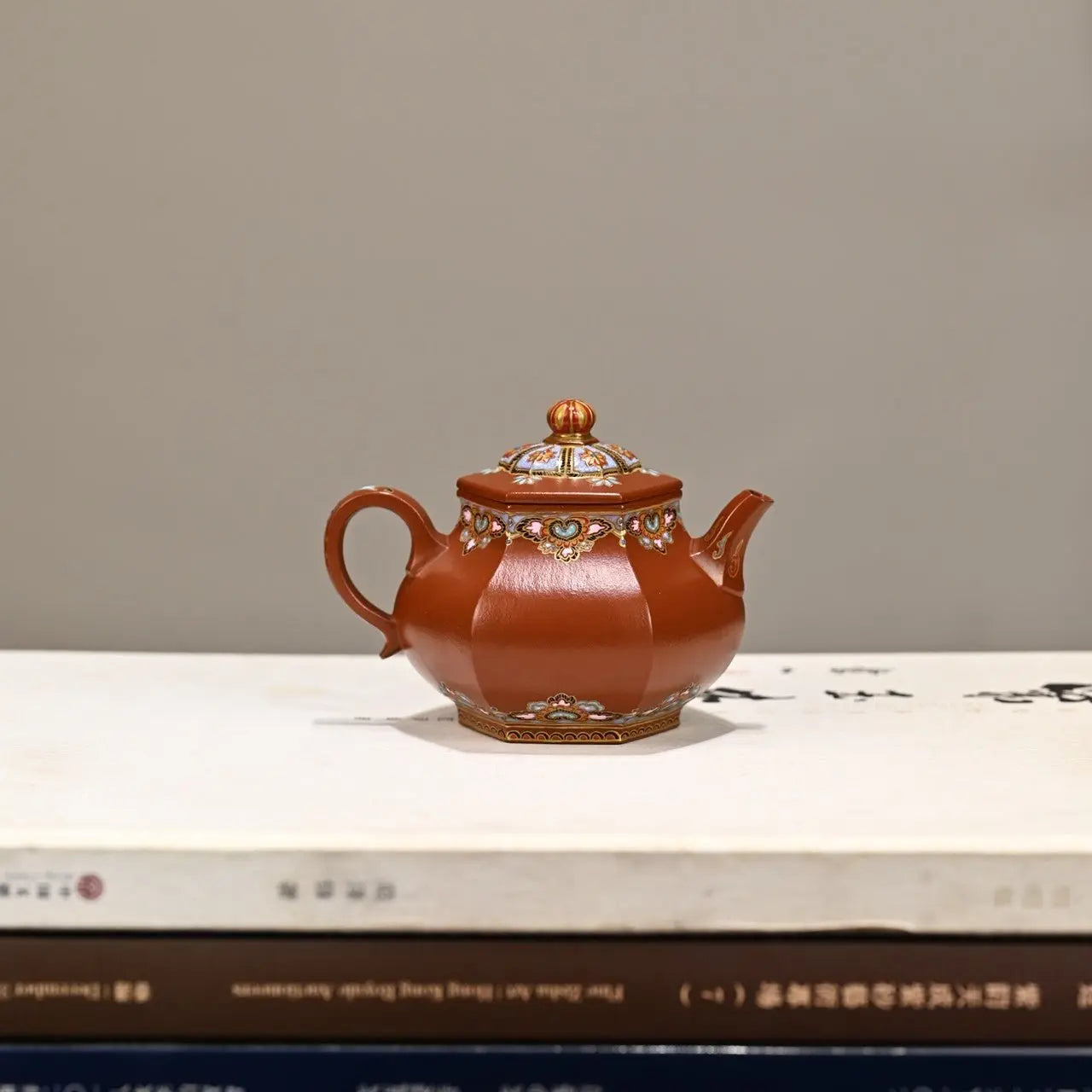 Liu Fang Jin Pan 150cc - Yixing Handmade Teapot 江苏宜兴