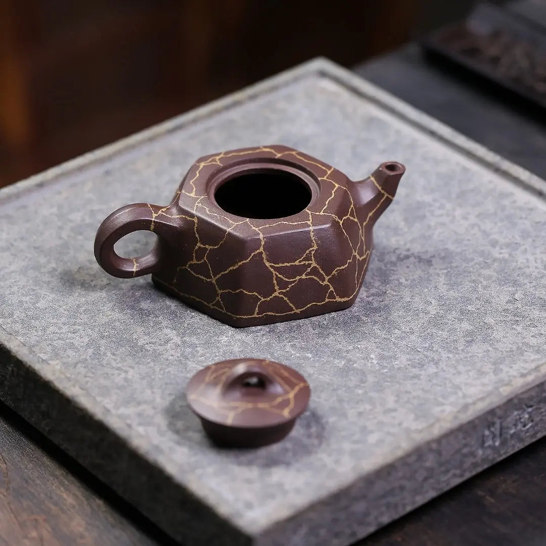Liu Fang Jing Lan 150cc - Yixing Handmade Teapot 江苏宜兴