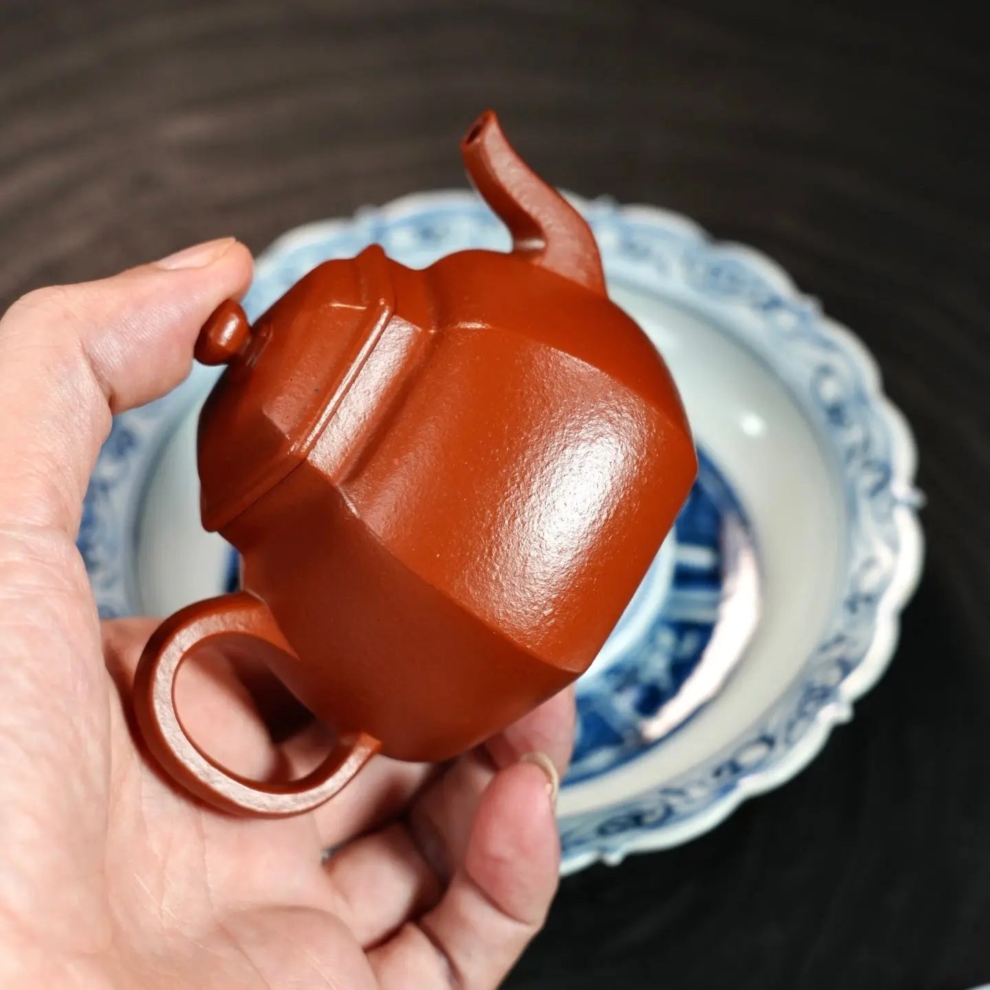 Liu Fang Ju Shi 130cc - Yixing Handmade Teapot 江苏宜兴