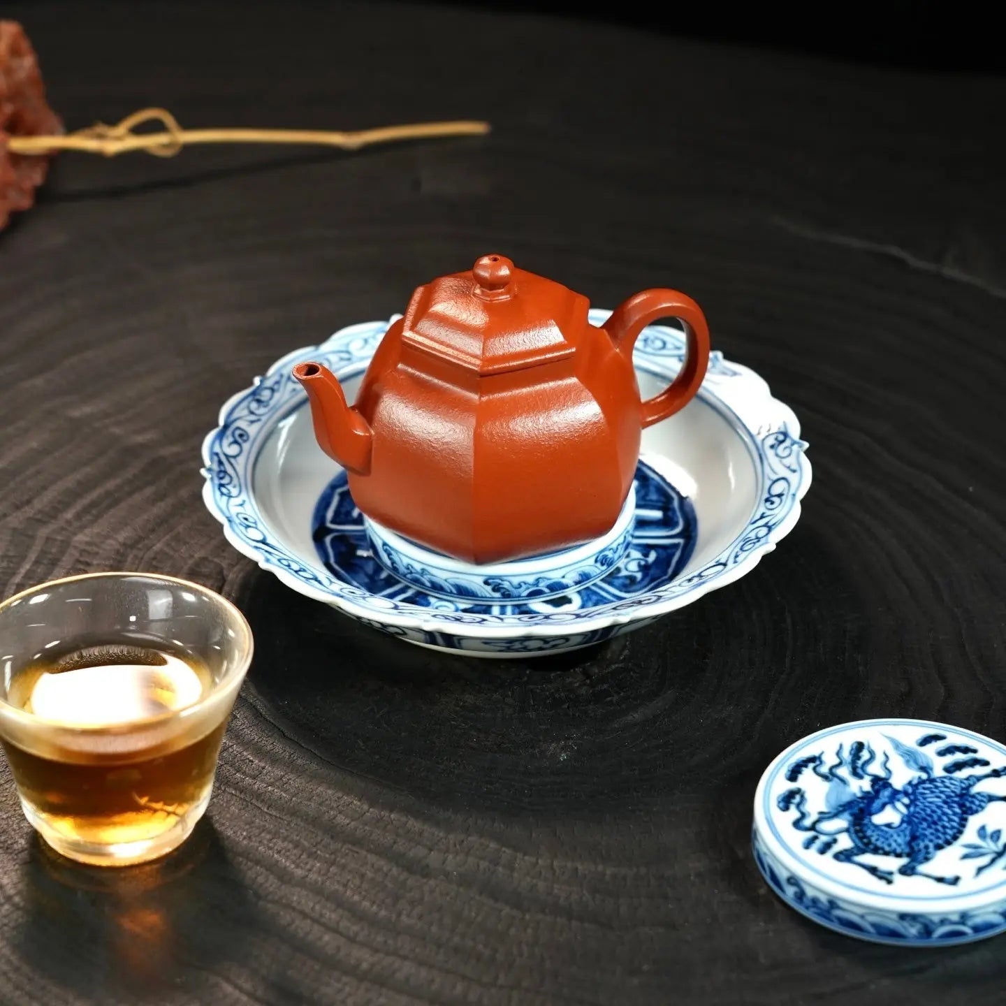 Liu Fang Ju Shi 130cc - Yixing Handmade Teapot 江苏宜兴