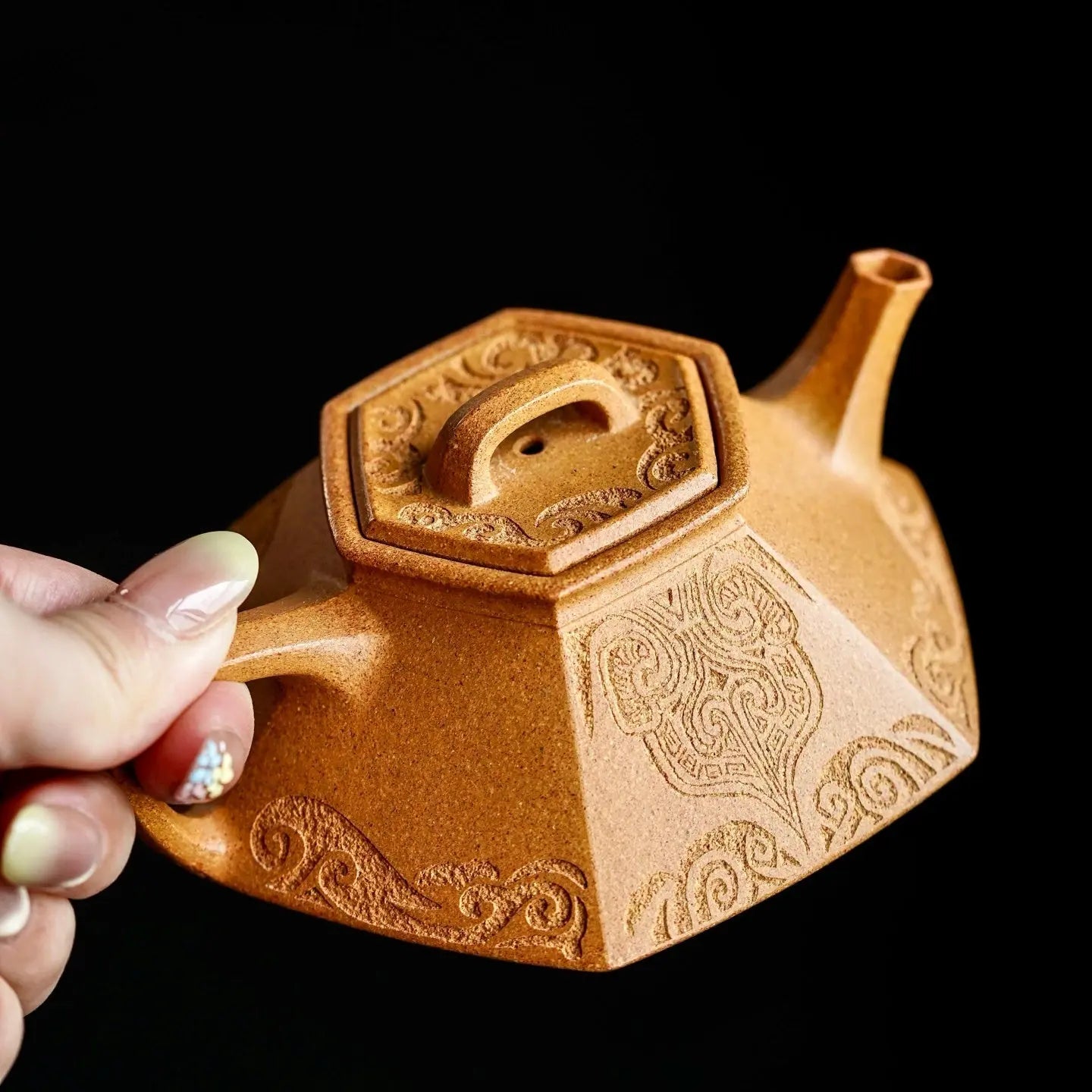 Liu Fang Ke Piao 160cc - Yixing Handmade Teapot 江苏宜兴