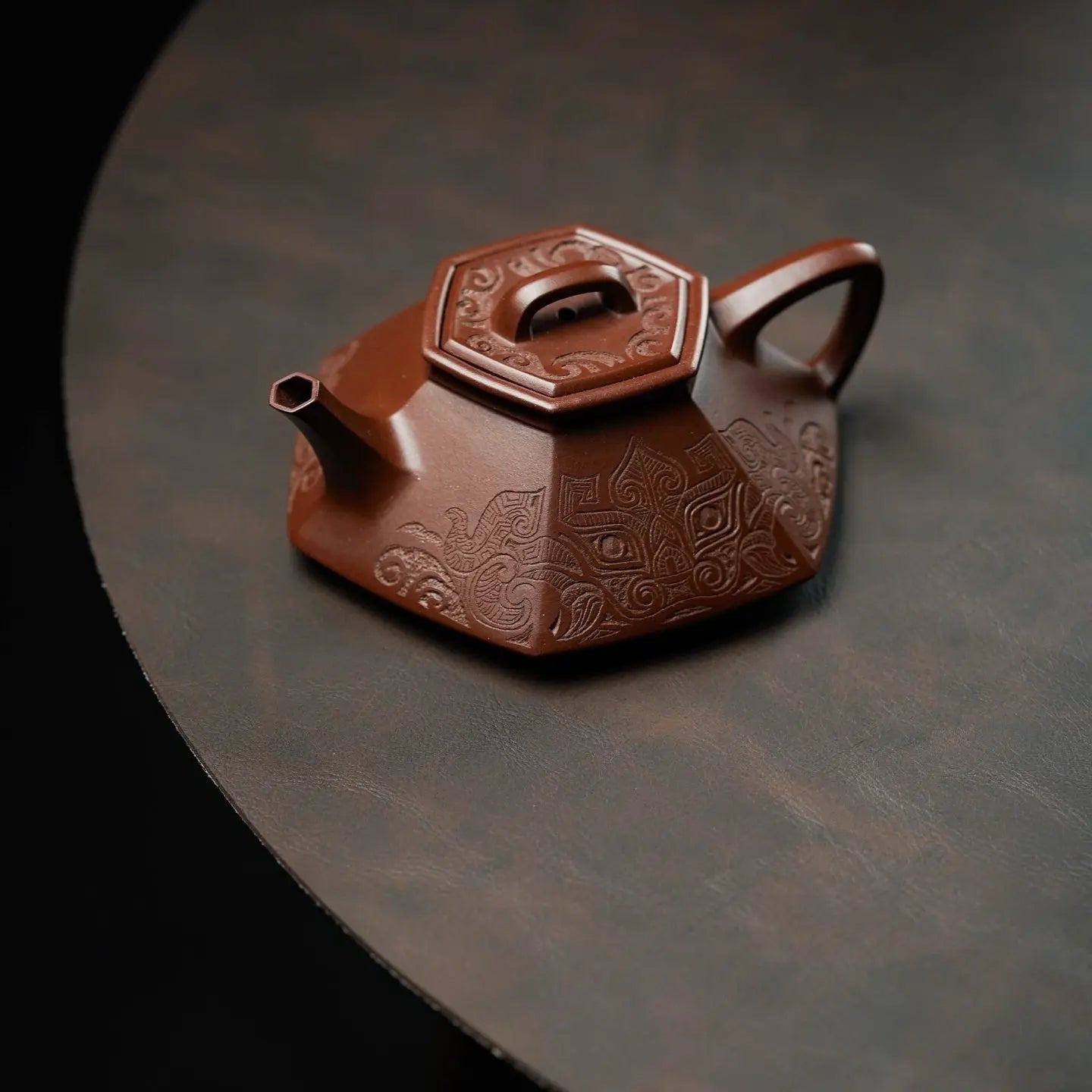 Liu Fang Ke Piao 160cc - Yixing Handmade Teapot 江苏宜兴
