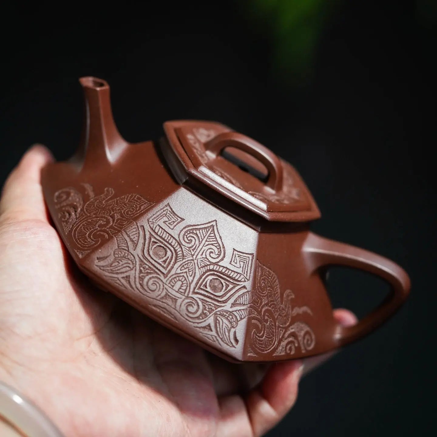 Liu Fang Ke Piao 160cc - Yixing Handmade Teapot 江苏宜兴