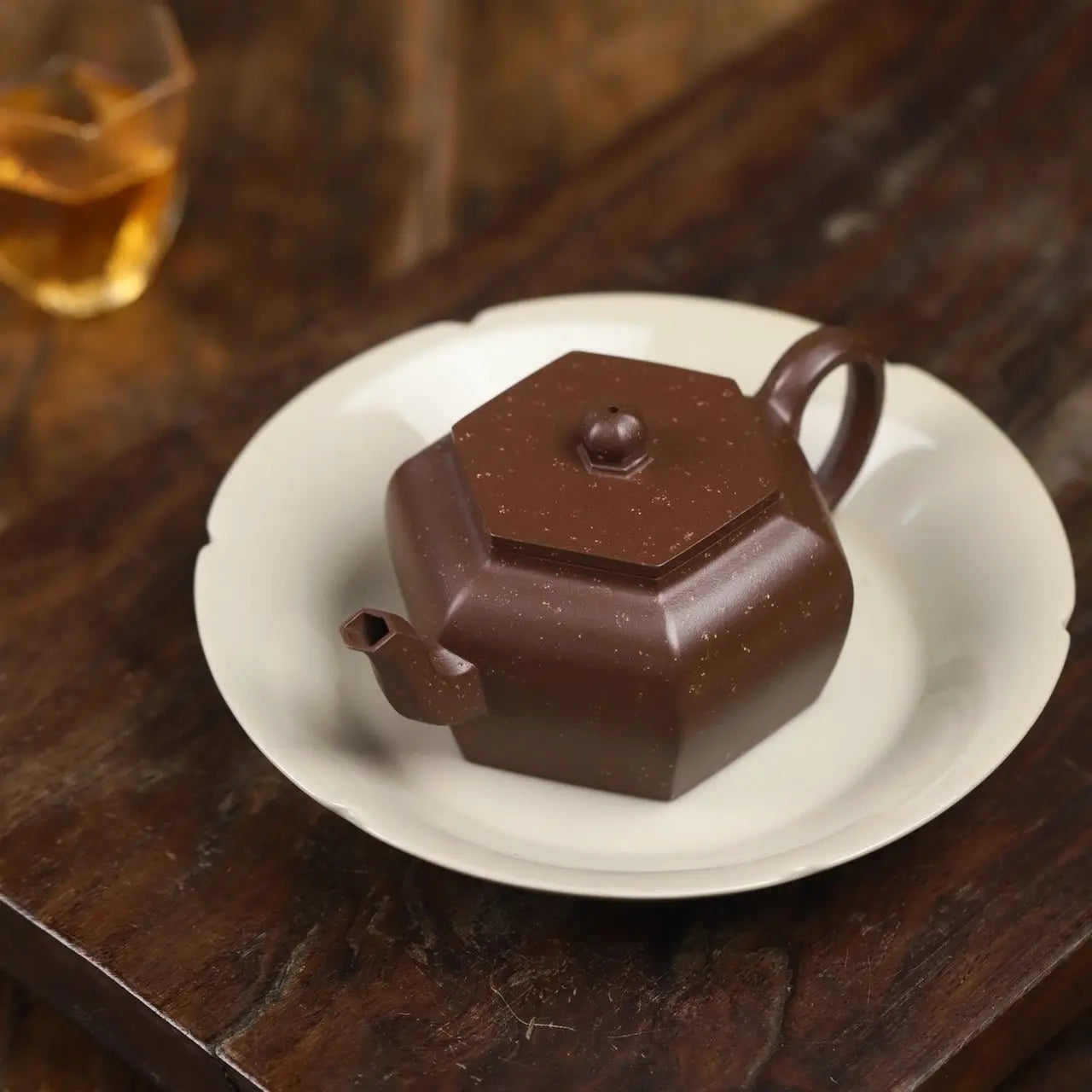 Liu Fang Lian Zi 160cc - Yixing Handmade Teapot 江苏宜兴