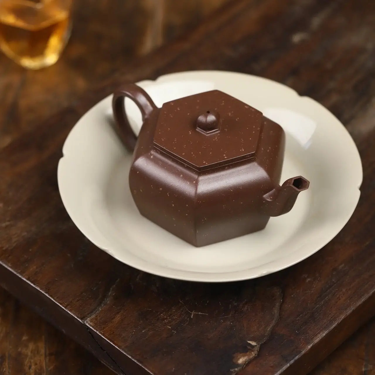 Liu Fang Lian Zi 160cc - Yixing Handmade Teapot 江苏宜兴