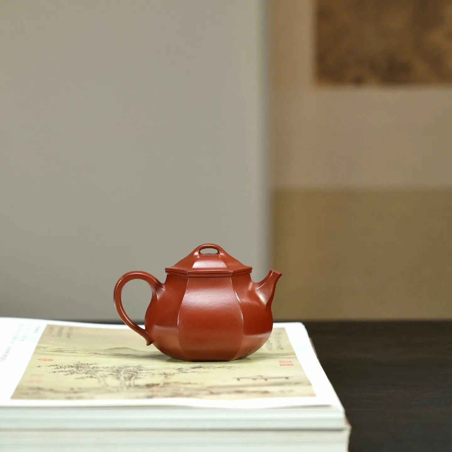 Liu Fang Ling Zhu 170cc - Yixing Handmade Teapot 江苏宜兴