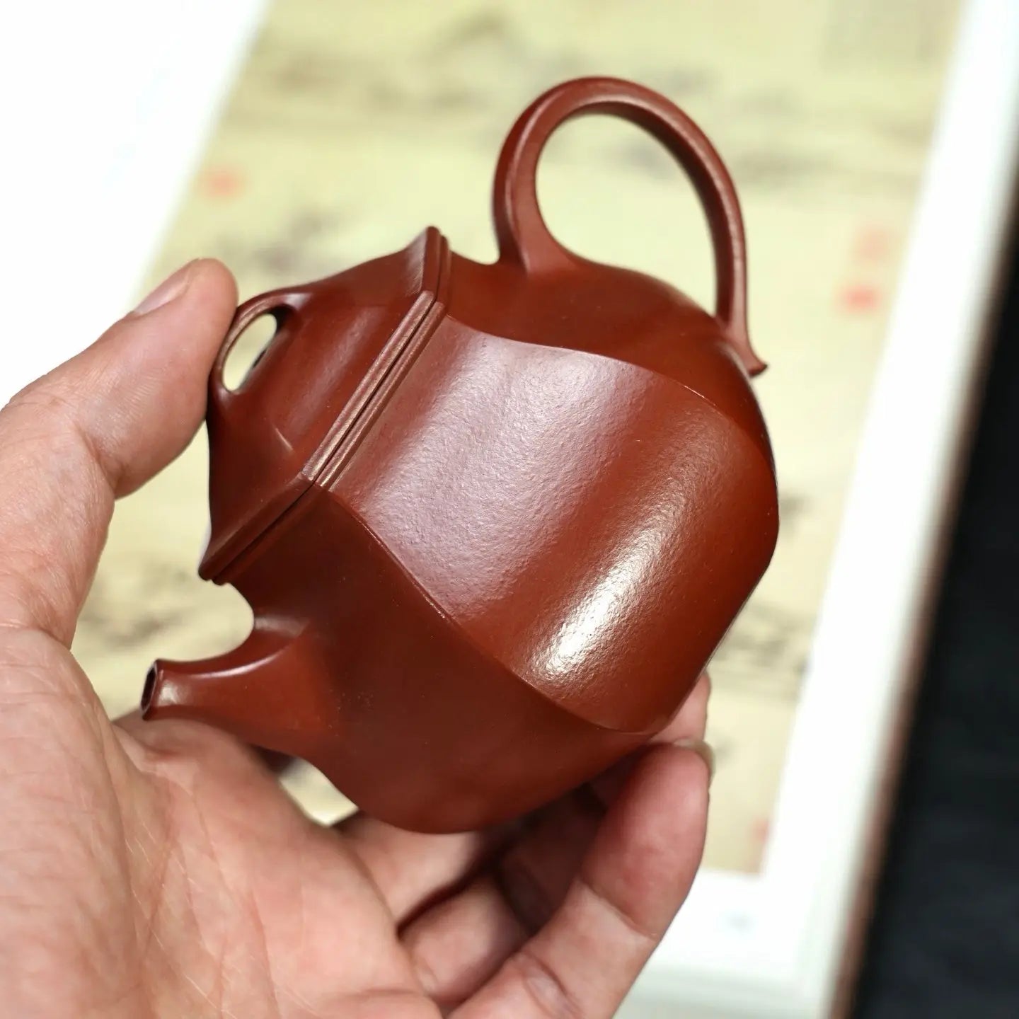 Liu Fang Ling Zhu 170cc - Yixing Handmade Teapot 江苏宜兴
