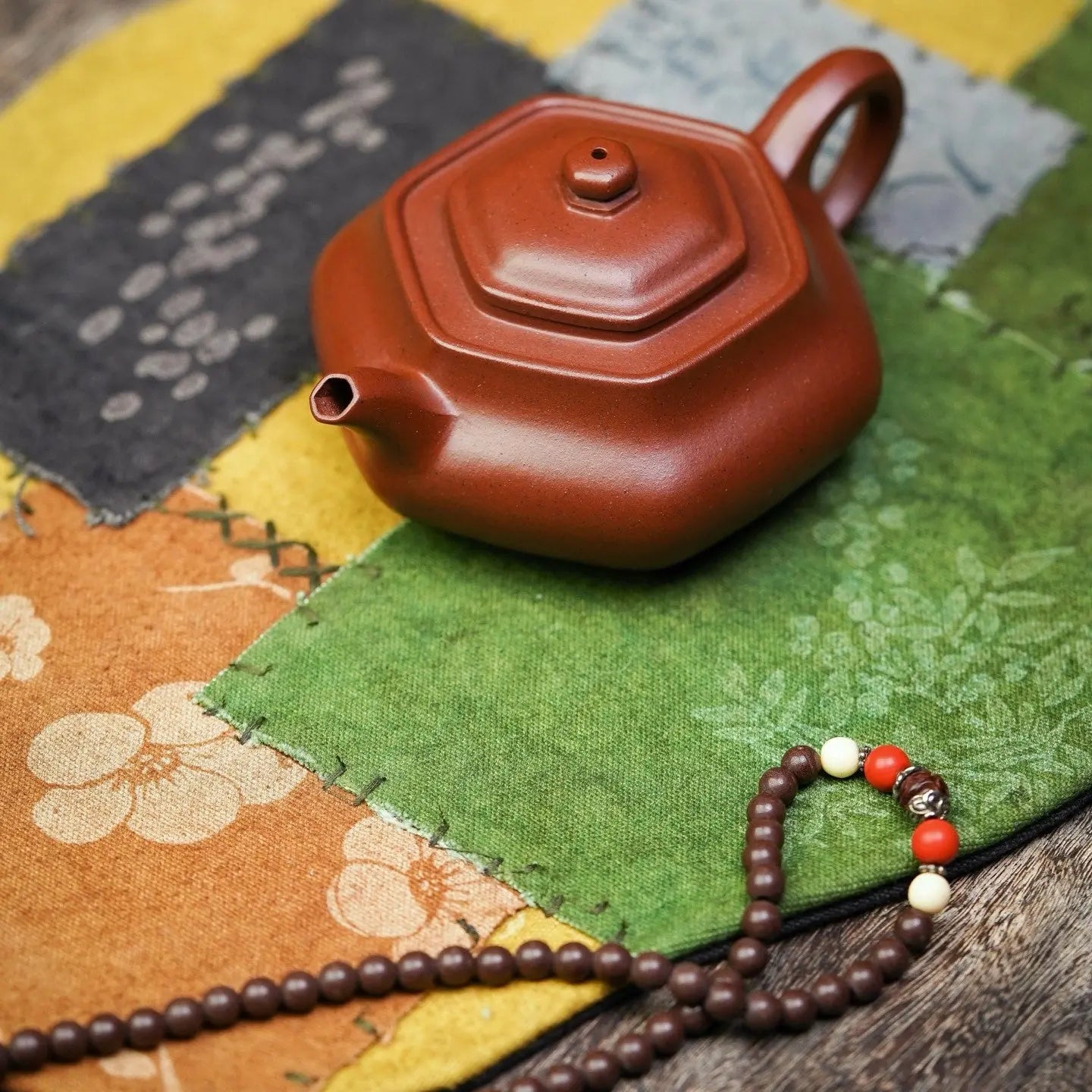 Liu Fang Sang Pan 170cc - Yixing Handmade Teapot 江苏宜兴