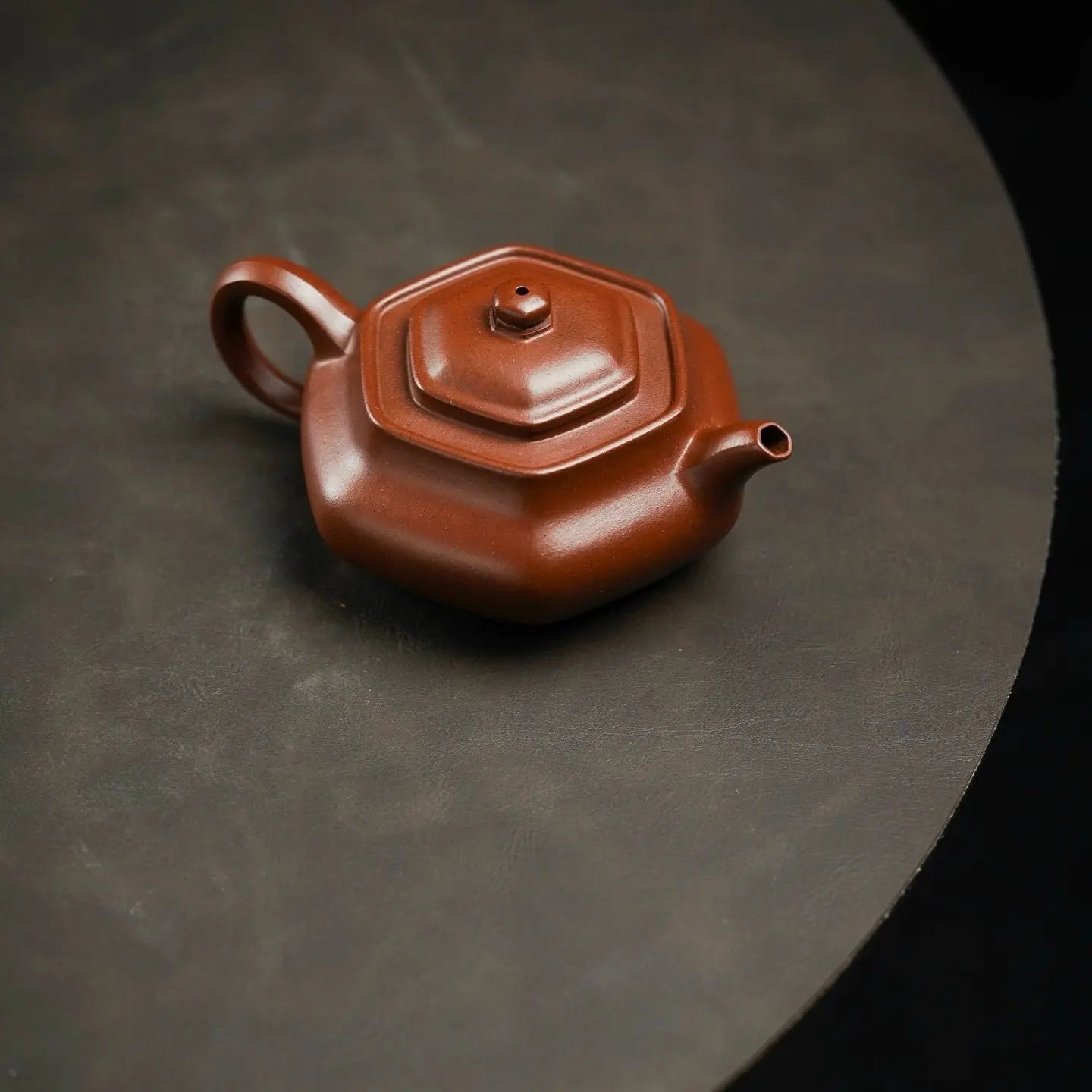 Liu Fang Sang Pan 170cc - Yixing Handmade Teapot 江苏宜兴