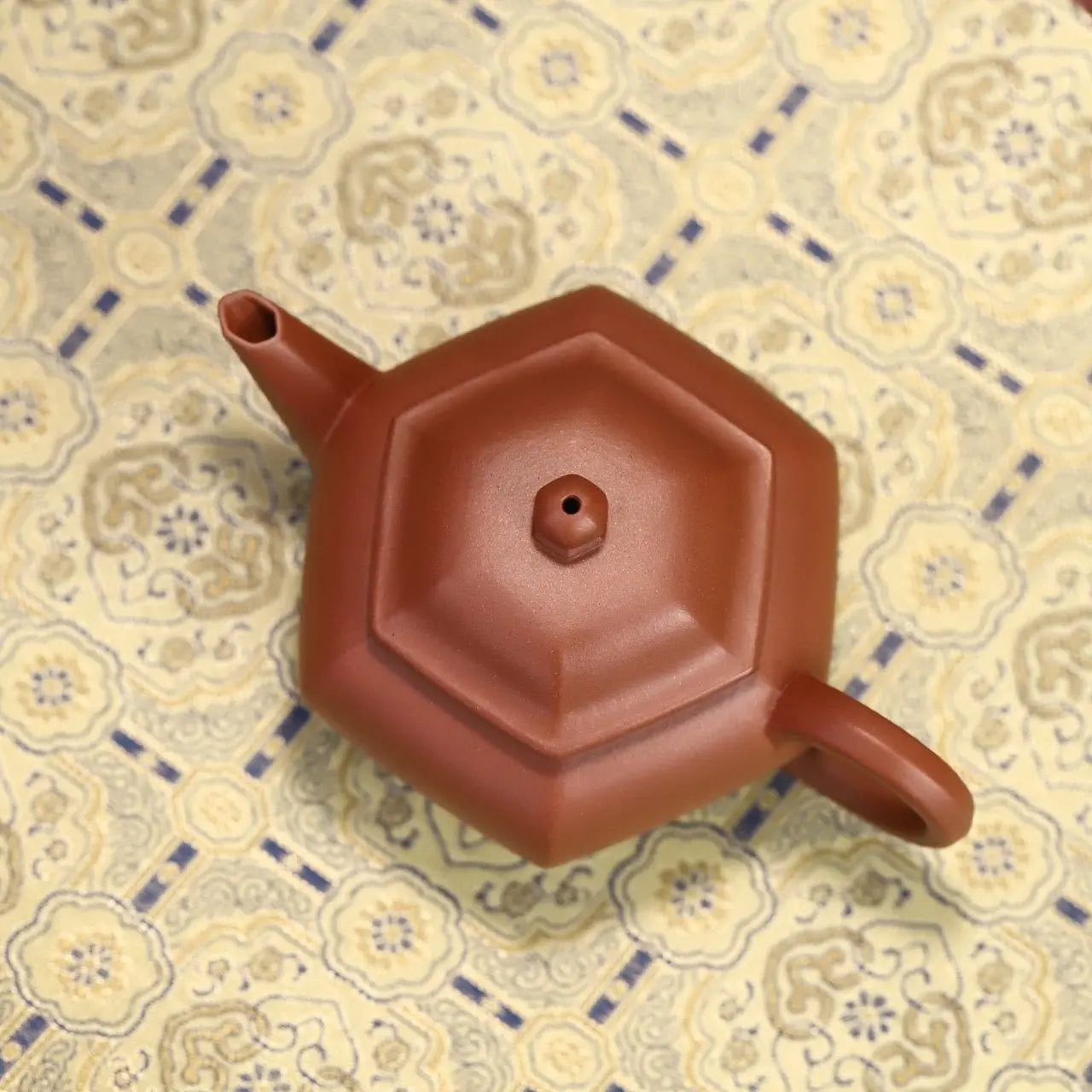 Liu Fang Shui Ping 150cc - Yixing Handmade Teapot 江苏宜兴