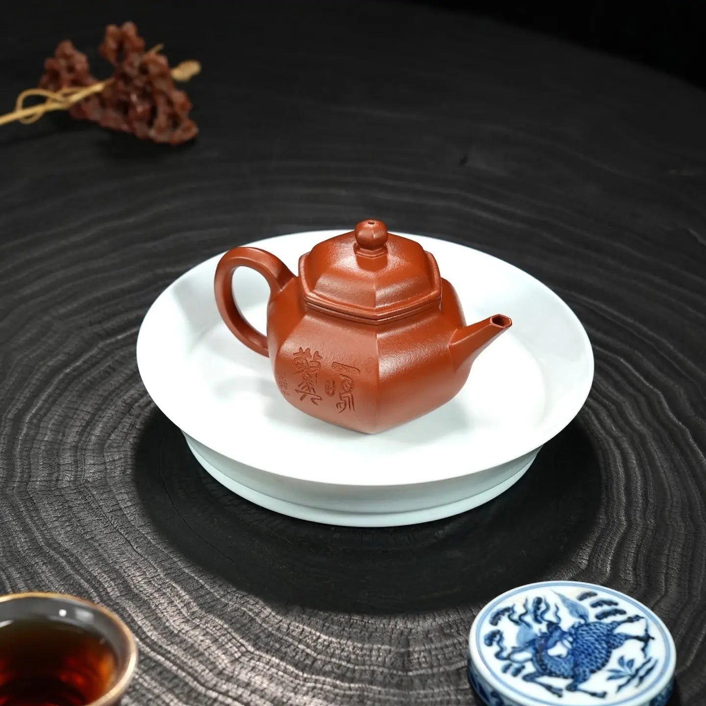 Liu Fang Shui Ping 160cc - Yixing Handmade Teapot 江苏宜兴