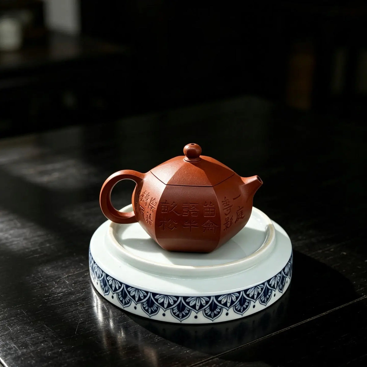 Liu Fang Xi Shi 220cc - Yixing Handmade Teapot 江苏宜兴