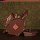 Liu Fang Zhi Hu 280cc - Yixing Handmade Teapot 江苏宜兴