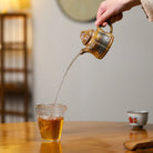 Liu Fang Zhu Ding 190cc - Yixing Handmade Teapot 江苏宜兴