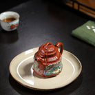 Liu Fang Zhu Ding 210cc - Yixing Handmade Teapot 江苏宜兴