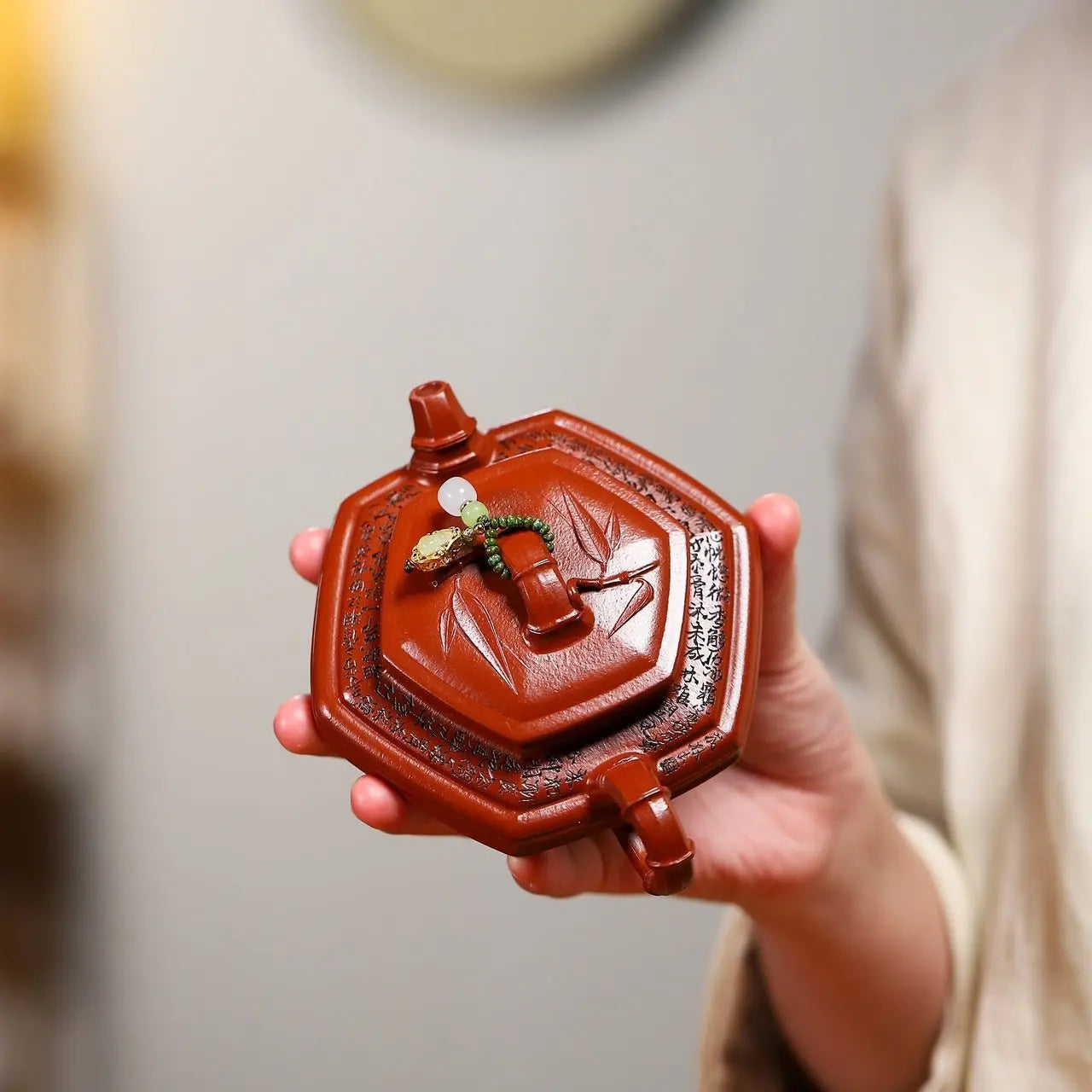 Liu Fang Zhu Gu 150cc - Yixing Handmade Teapot 江苏宜兴