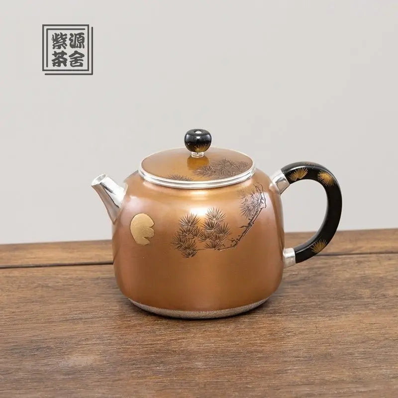 Liu Jin Sui Yue 150cc - Handmade silver pot zycschina