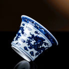 Long Chuan Hua 120cc - Jing De Zhen Porcelain Gaiwan zycschina