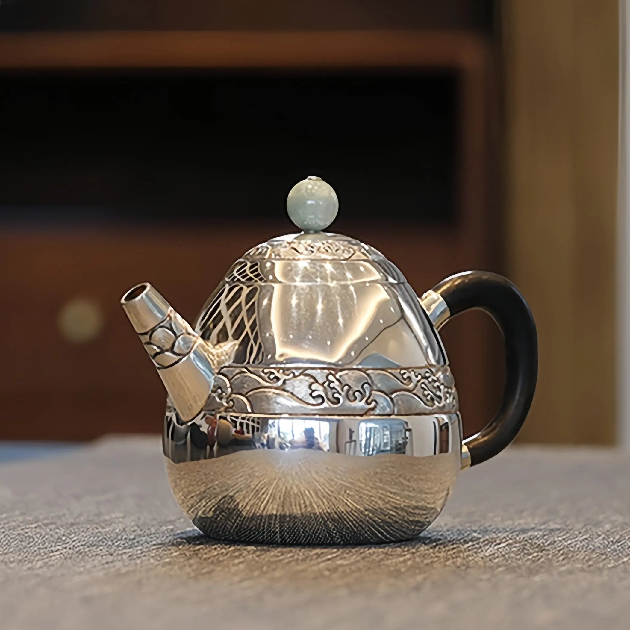 Long Dan 200cc - Handmade silver pot zycschina