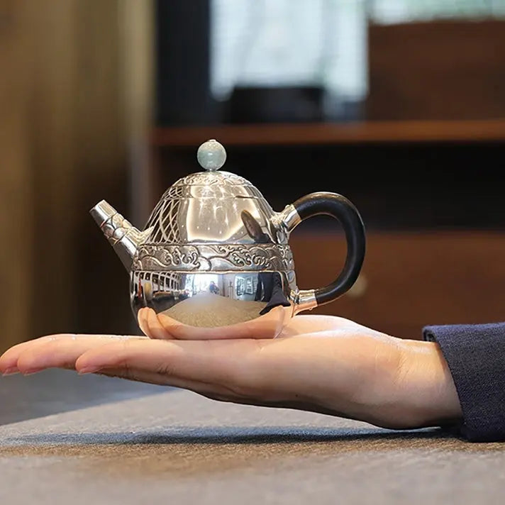 Long Dan 200cc - Handmade silver pot zycschina