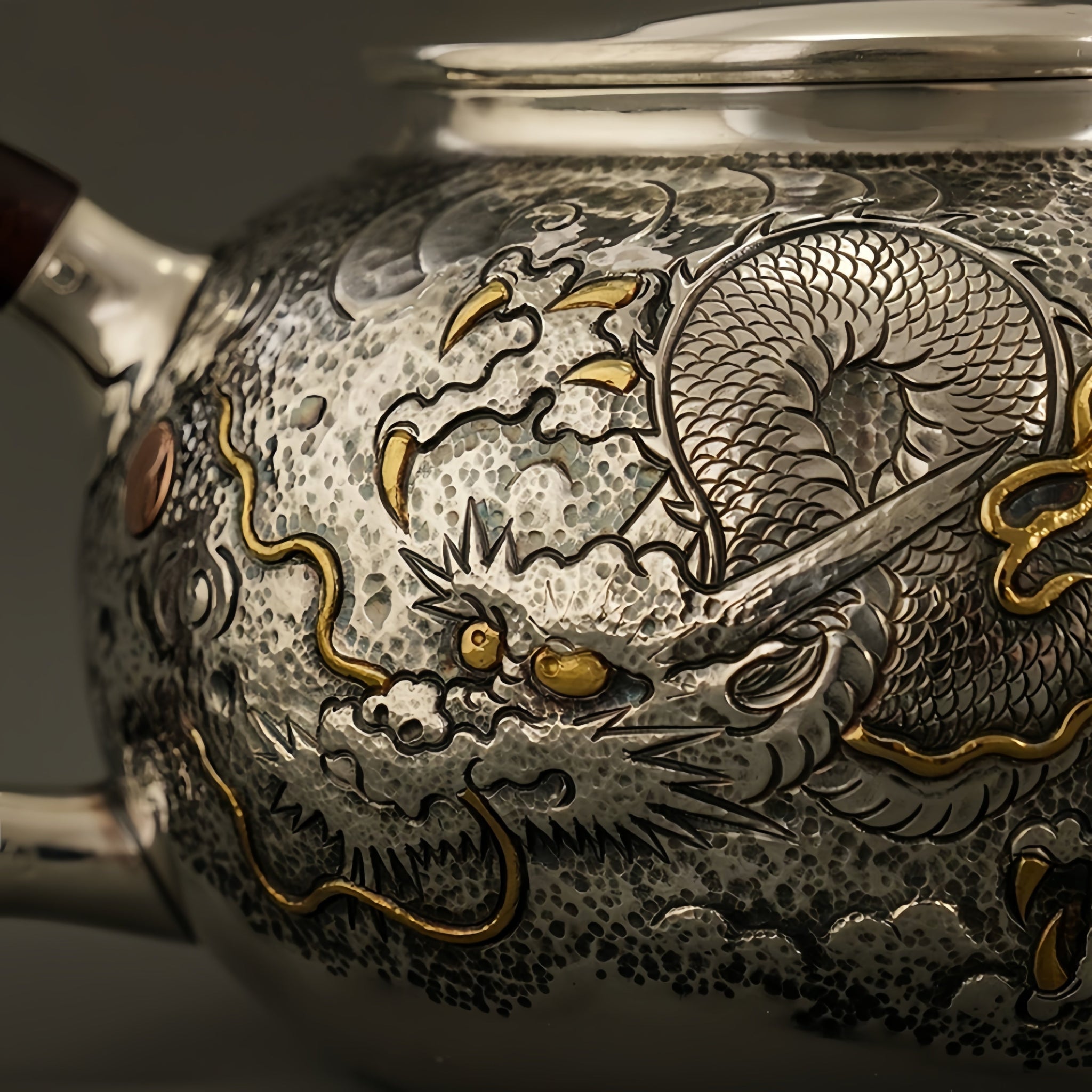 Long Fei Yun Wu 200cc - Handmade silver pot zycschina