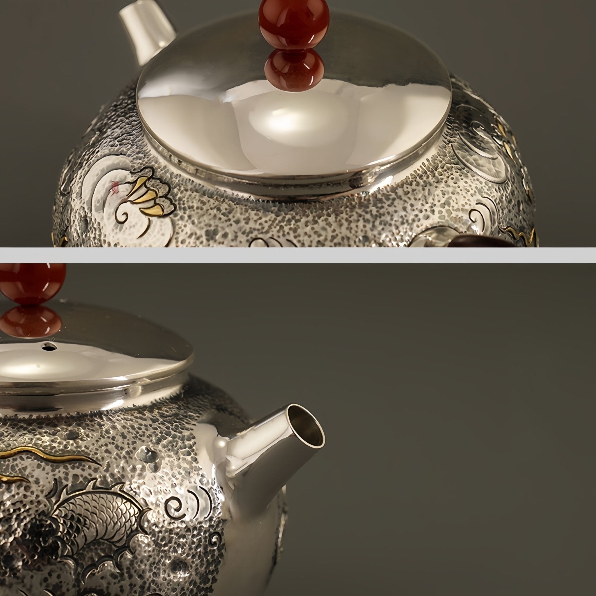 Long Fei Yun Wu 200cc - Handmade silver pot zycschina