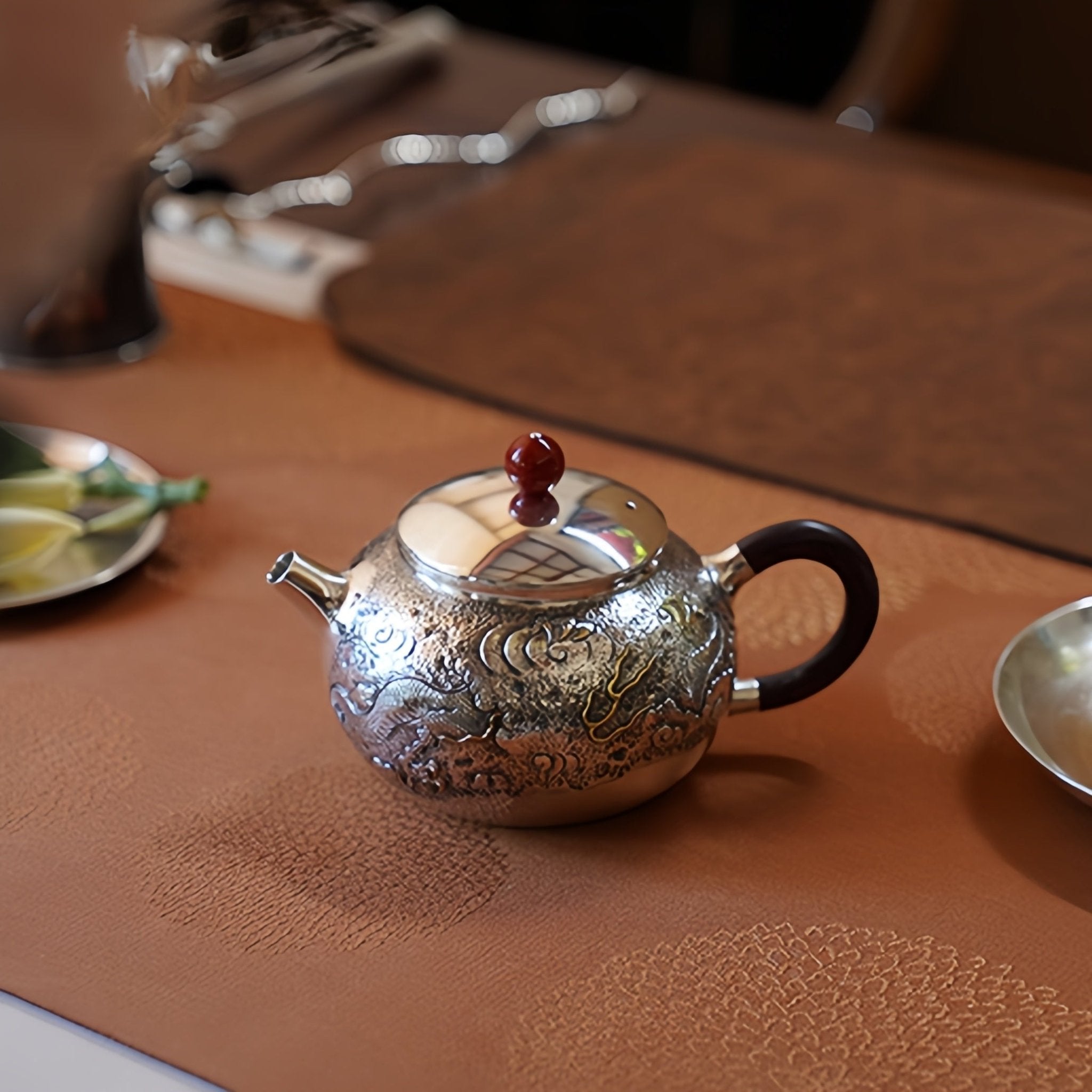 Long Fei Yun Wu 200cc - Handmade silver pot zycschina