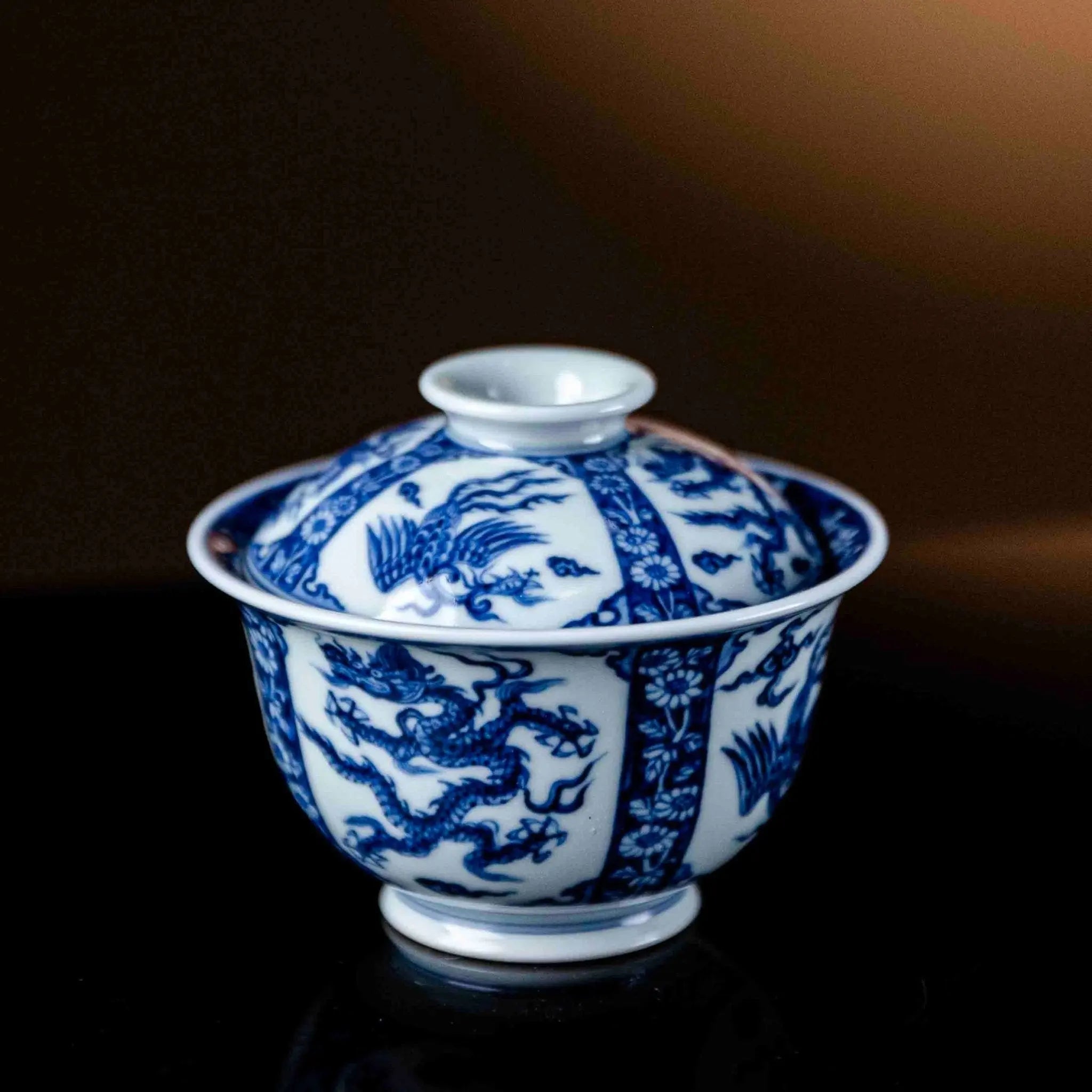Long Feng Cheng Xiang 110cc - Jing De Zhen Porcelain Gaiwan zycschina