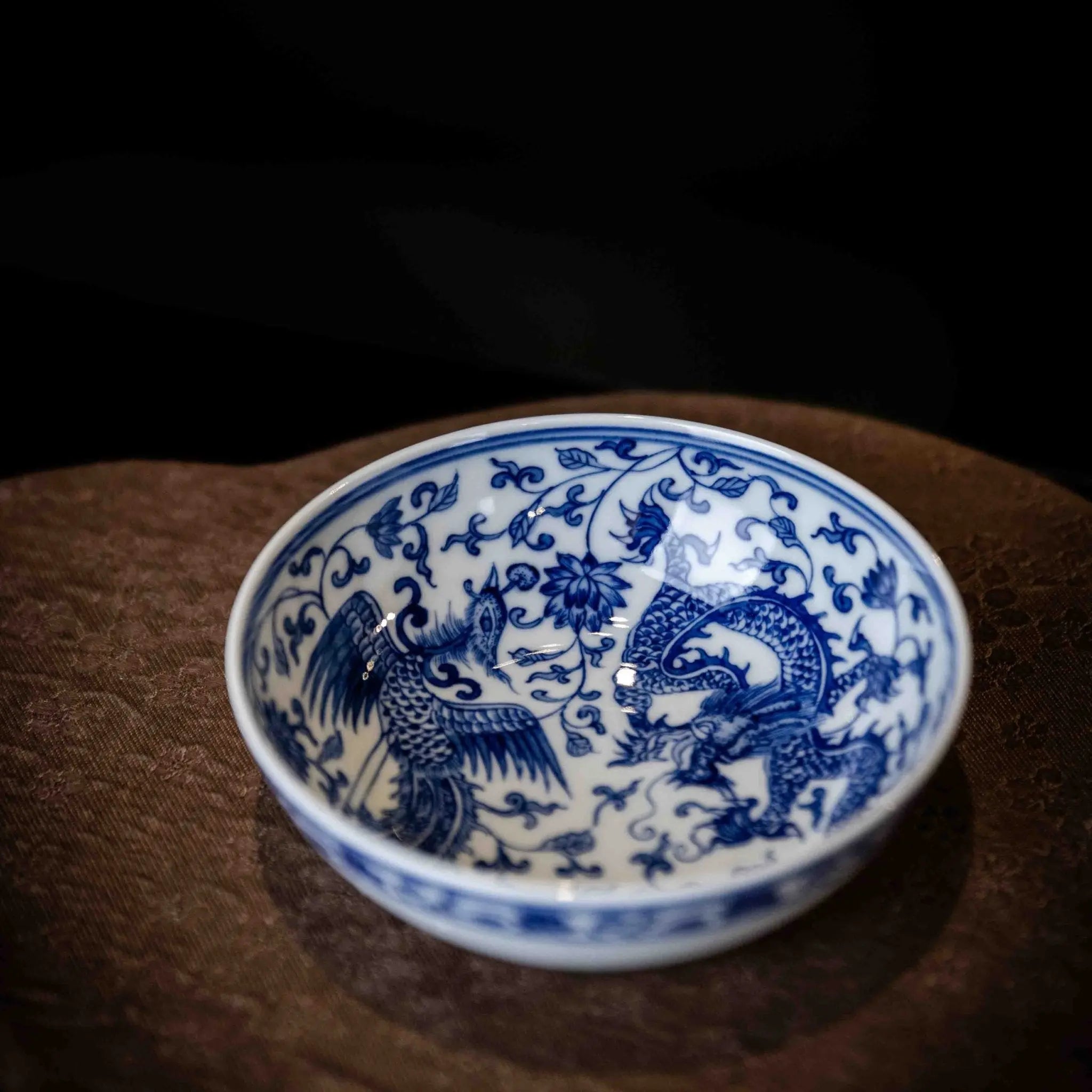 Long Feng Cheng Xiang 130cc - Jing De Zhen Porcelain Teacup zycschina