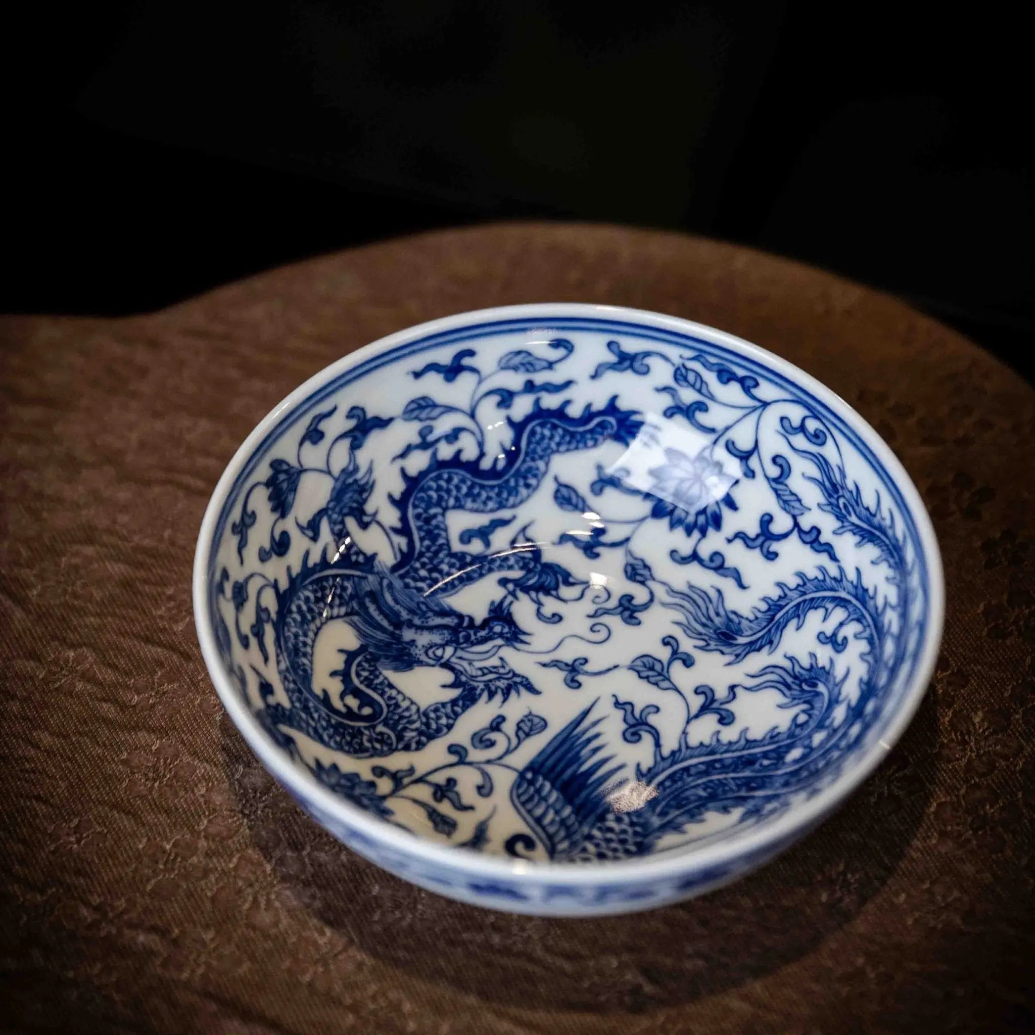 Long Feng Cheng Xiang 130cc - Jing De Zhen Porcelain Teacup zycschina