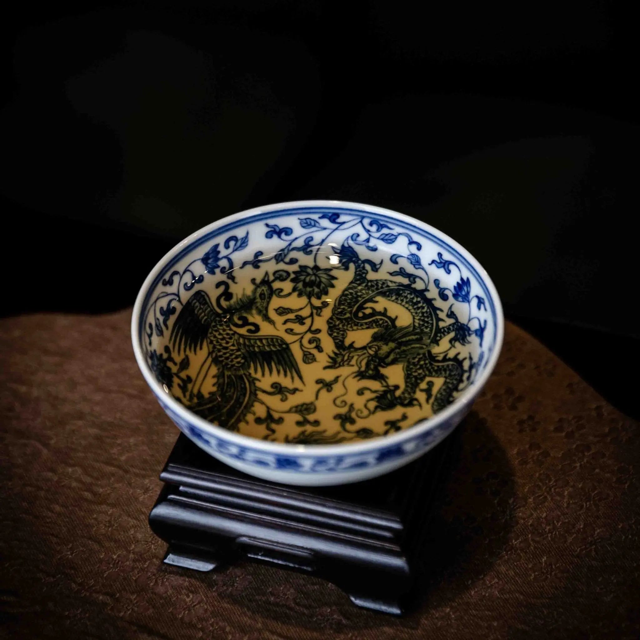 Long Feng Cheng Xiang 130cc - Jing De Zhen Porcelain Teacup zycschina