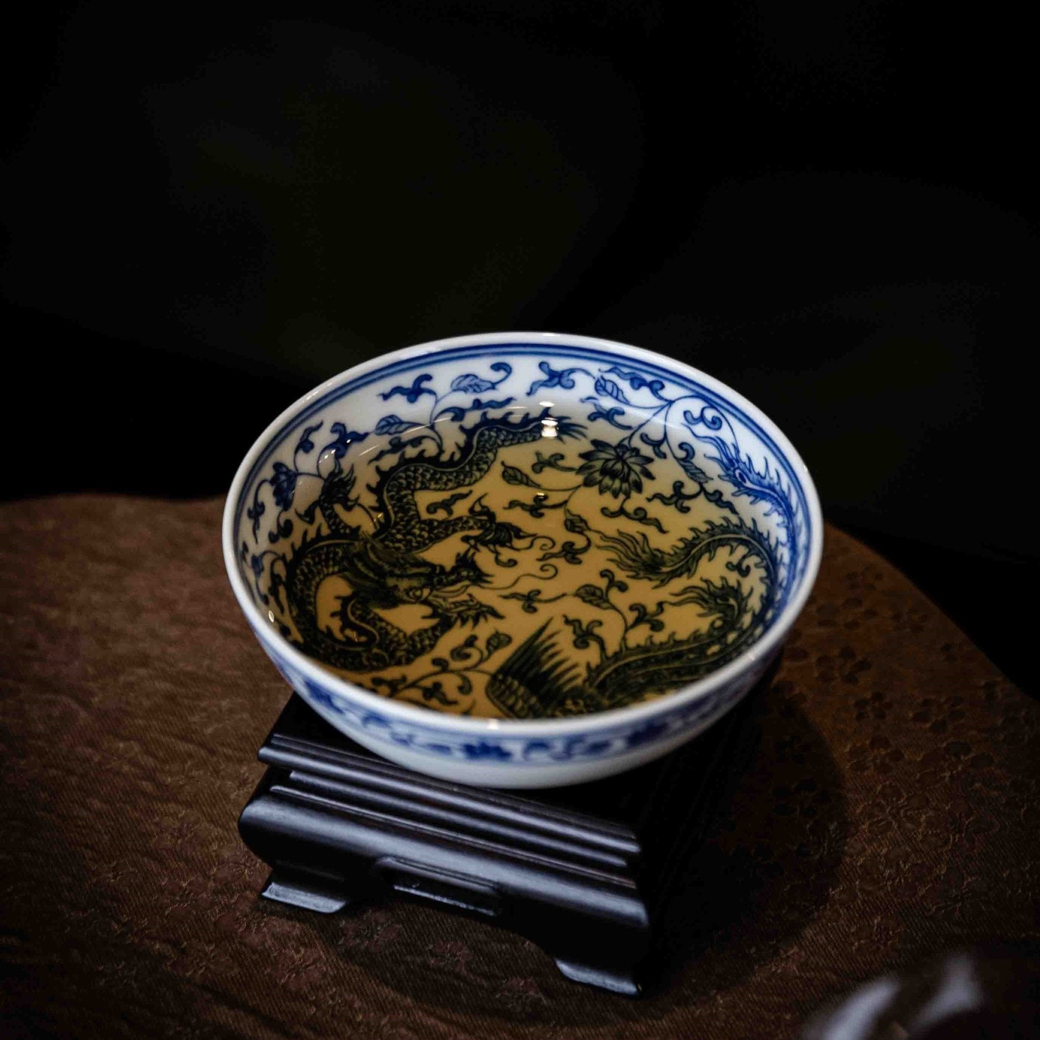 Long Feng Cheng Xiang 130cc - Jing De Zhen Porcelain Teacup zycschina