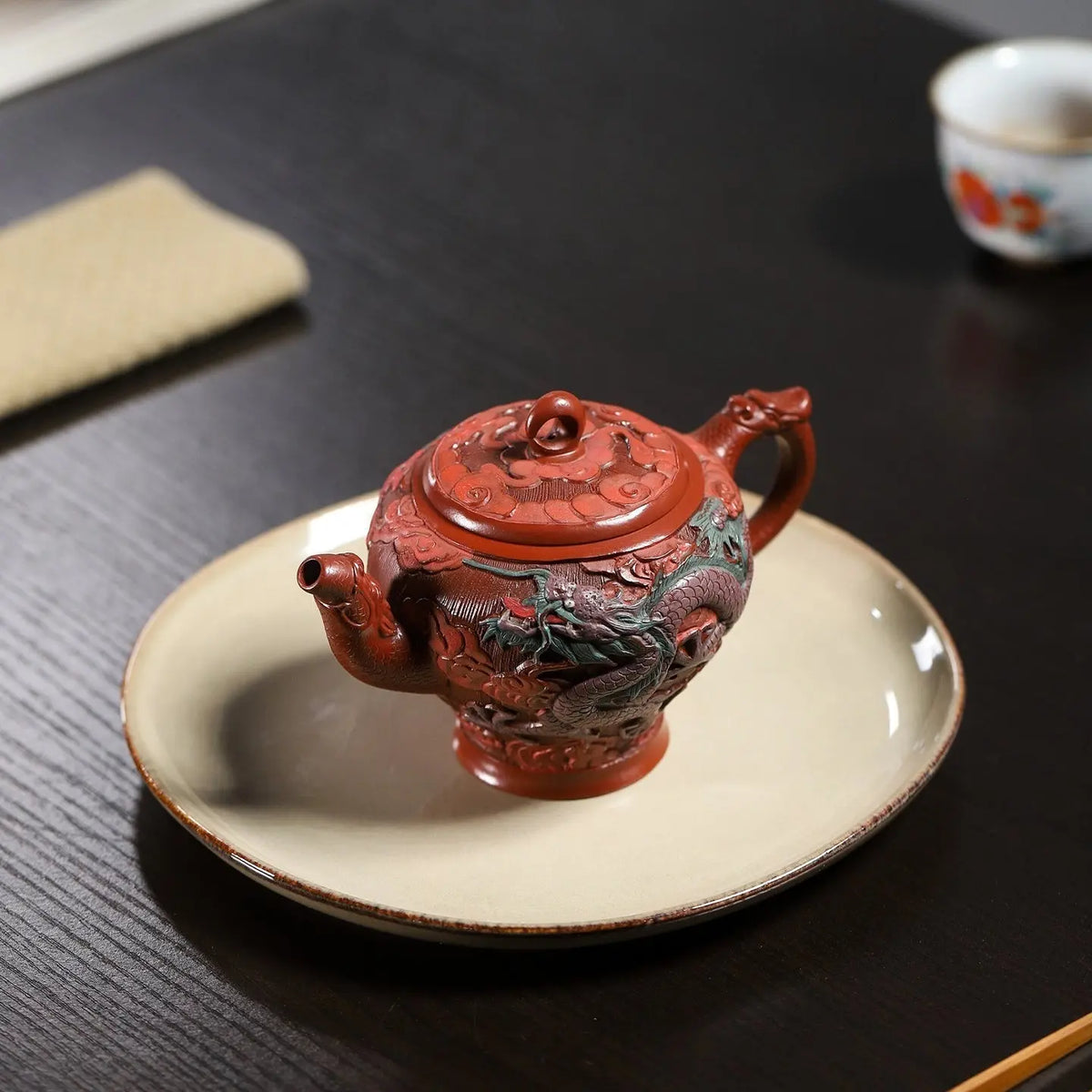 Long Feng Cheng Xiang 250cc - Yixing Handmade Teapot 江苏宜兴