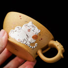 Long Hu Xiang Bian 70cc - Yixing Handmade Teacup 江苏宜兴
