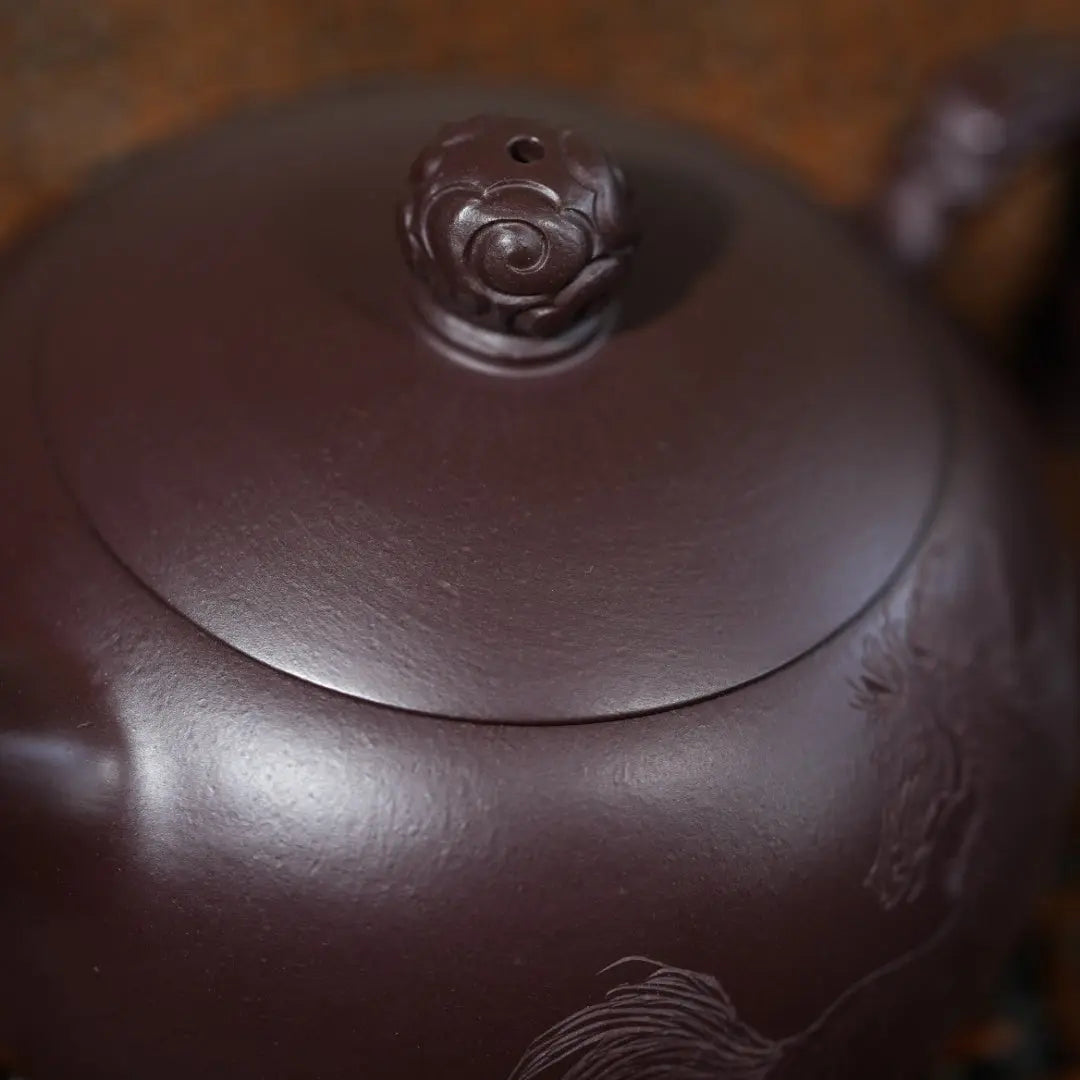 Long Ma Jing Shen 180cc - Yixing Handmade Teapot 江苏宜兴
