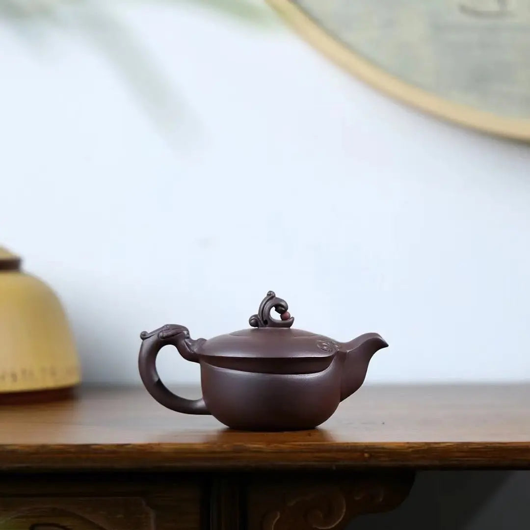 Long Quan 180cc - Yixing Handmade Teapot 江苏宜兴