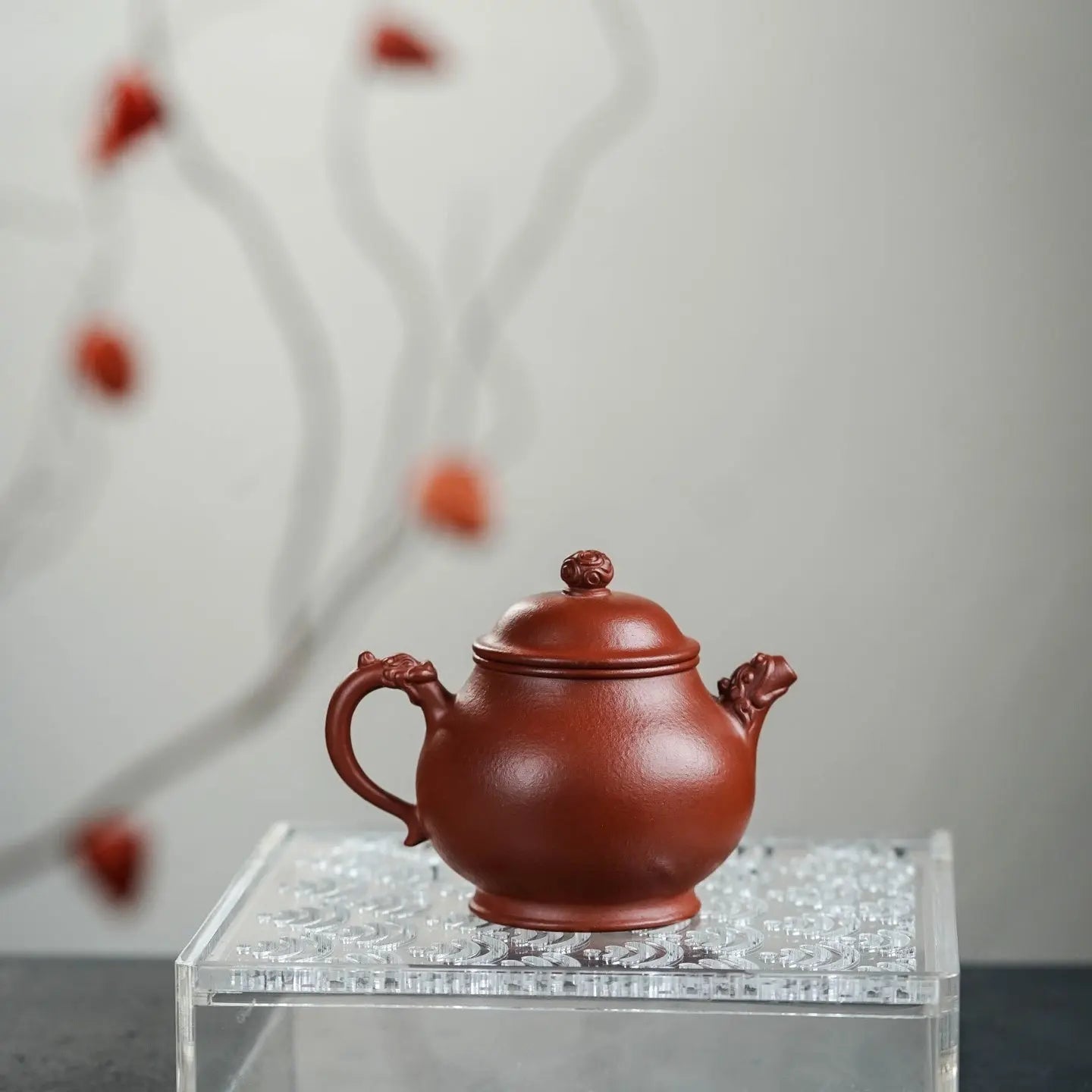 Long Xing Pan Hu 160cc - Yixing Handmade Teapot 江苏宜兴