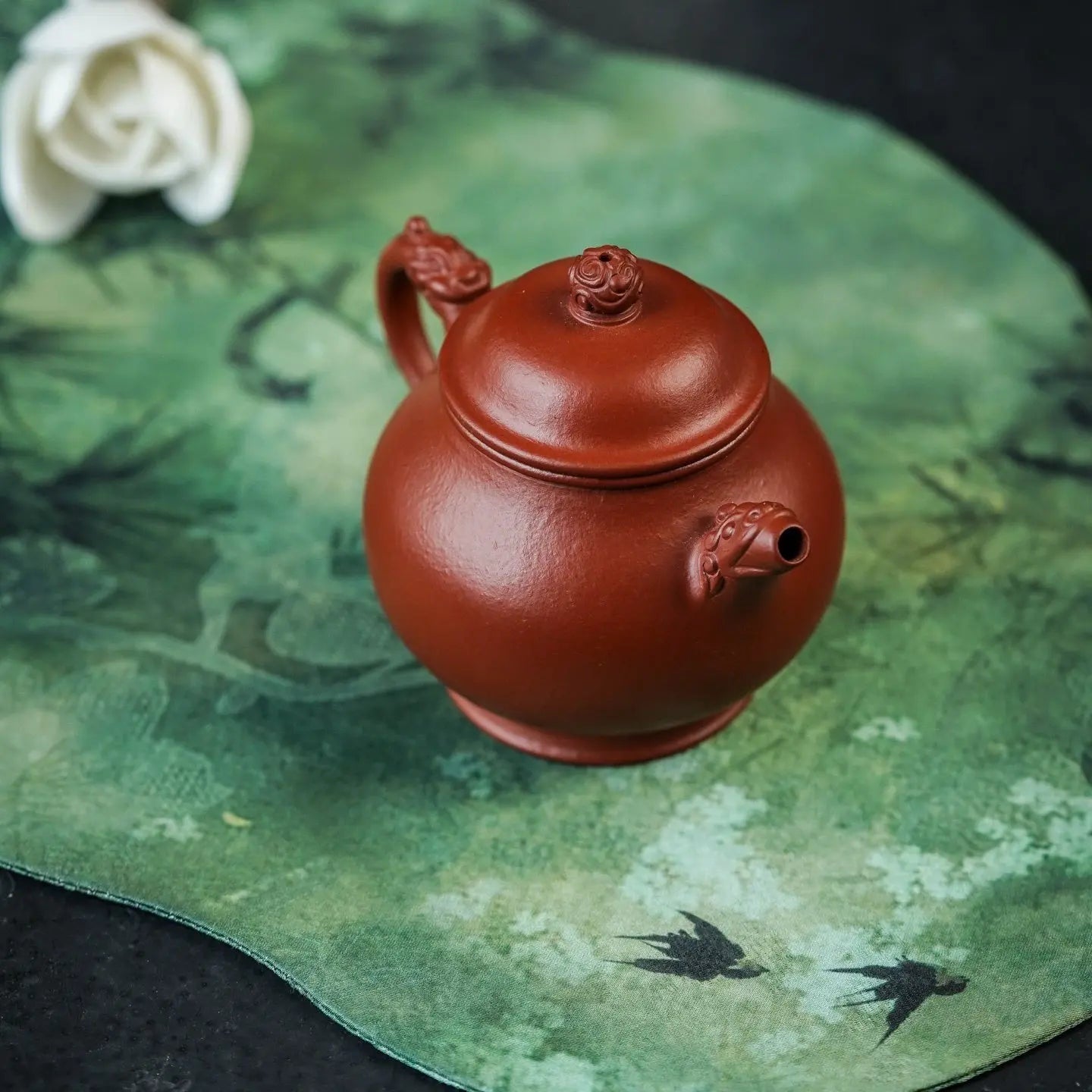 Long Xing Pan Hu 160cc - Yixing Handmade Teapot 江苏宜兴