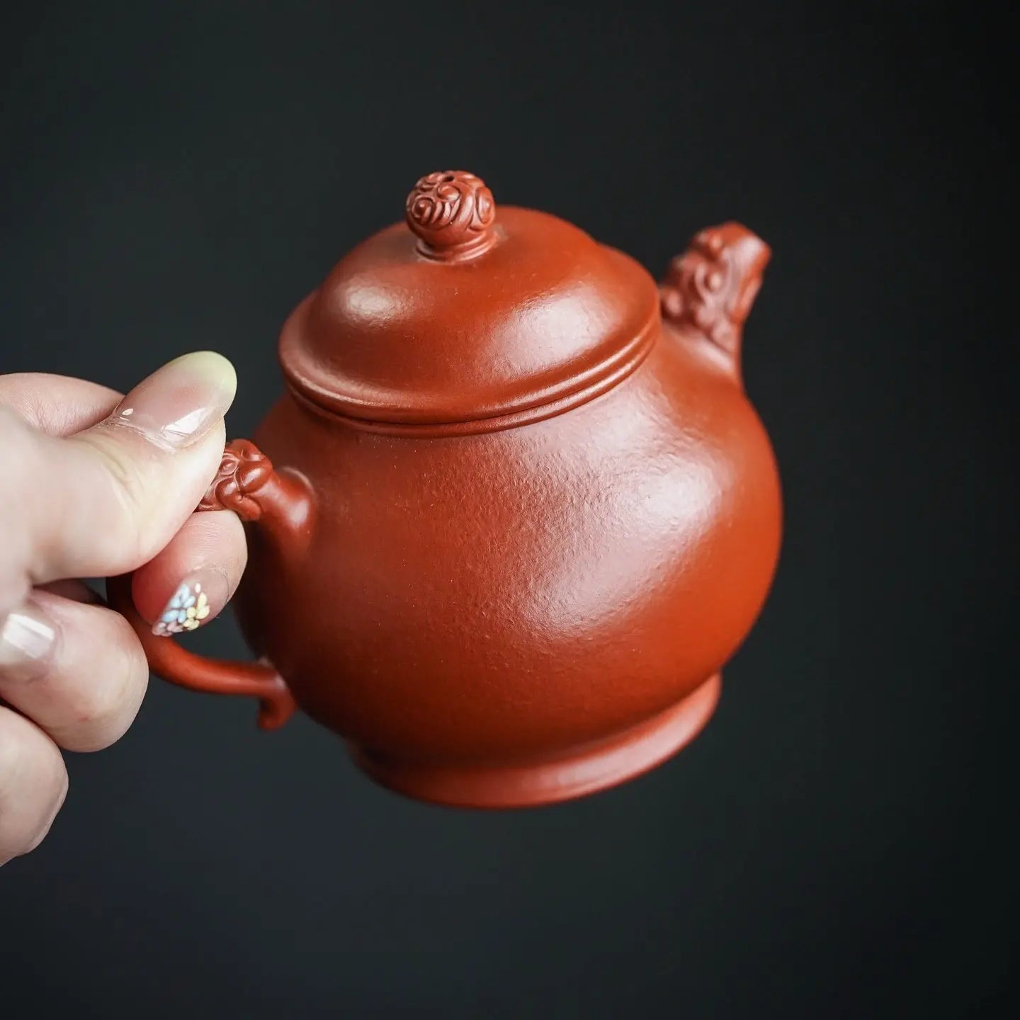 Long Xing Pan Hu 160cc - Yixing Handmade Teapot 江苏宜兴