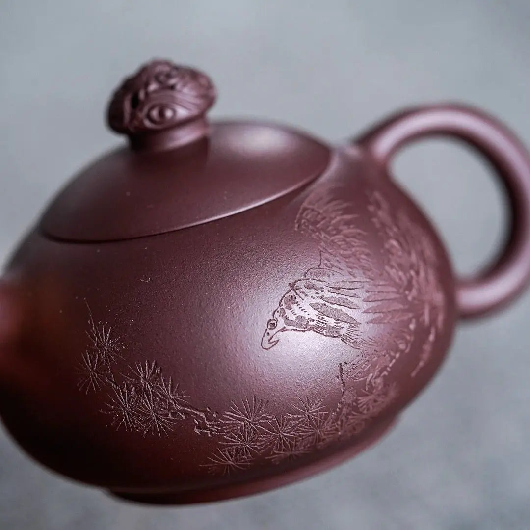 Long Zhu 180cc - Yixing Handmade Teapot 江苏宜兴