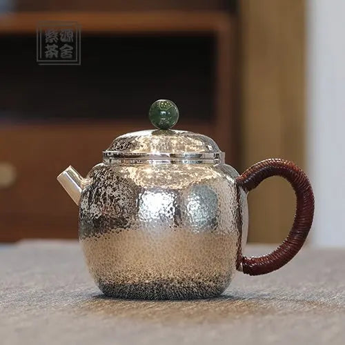 Long Zhu 200cc - Handmade silver pot zycschina