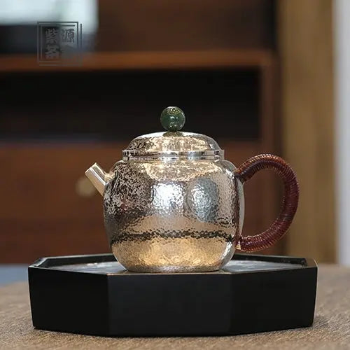 Long Zhu 200cc - Handmade silver pot zycschina