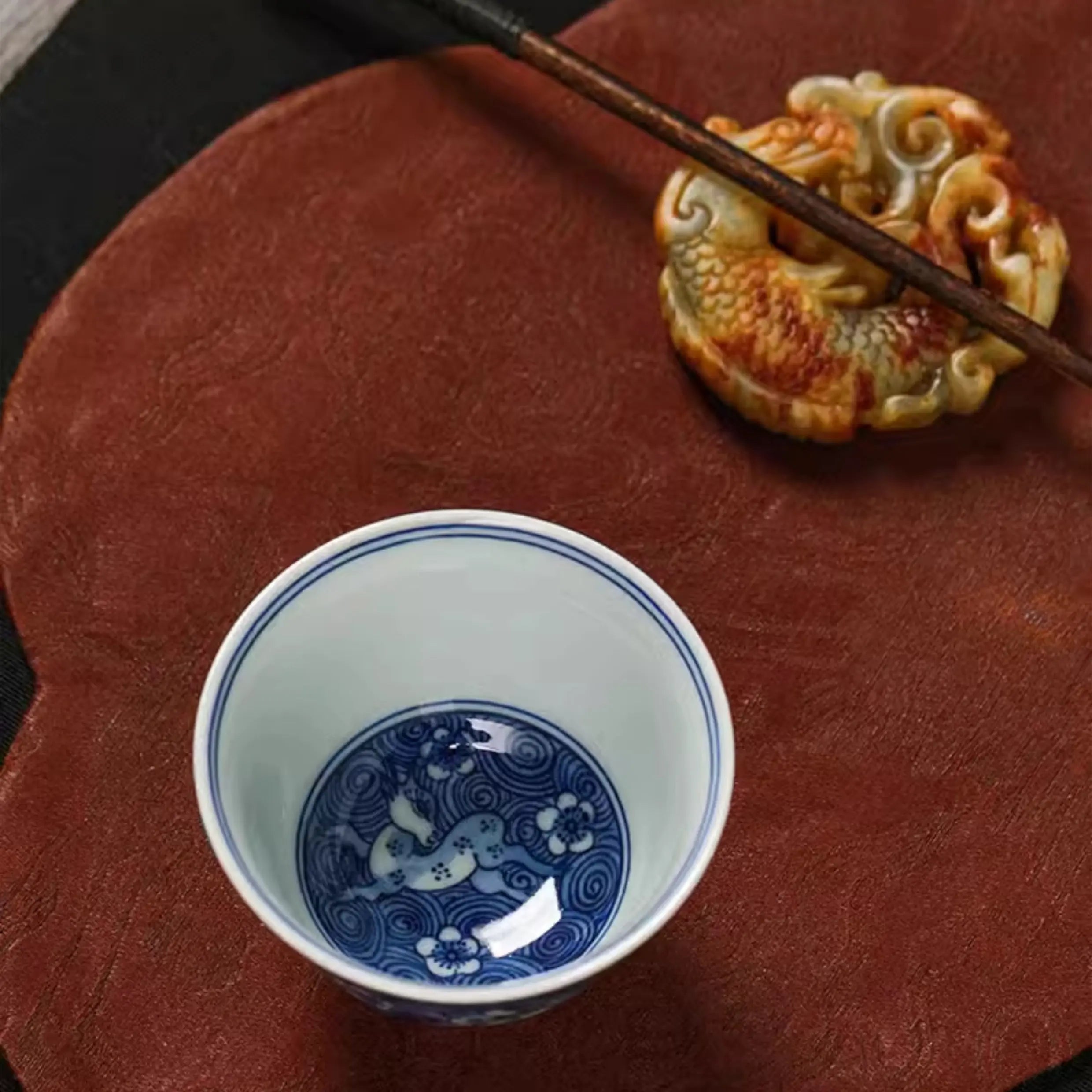 Lu Lu Lian Sheng - Jing De Zhen Porcelain Teacup zycschina