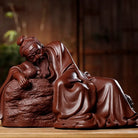 Lu Yu Zui Cha - Zisha Sculpture 江苏宜兴