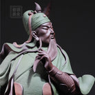 Lv Pao Guan Gong - Zisha Sculpture 江苏宜兴