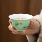 Lv You Zhu Ren Bei Xi Lie - Jing De Zhen Porcelain Teacup zycschina