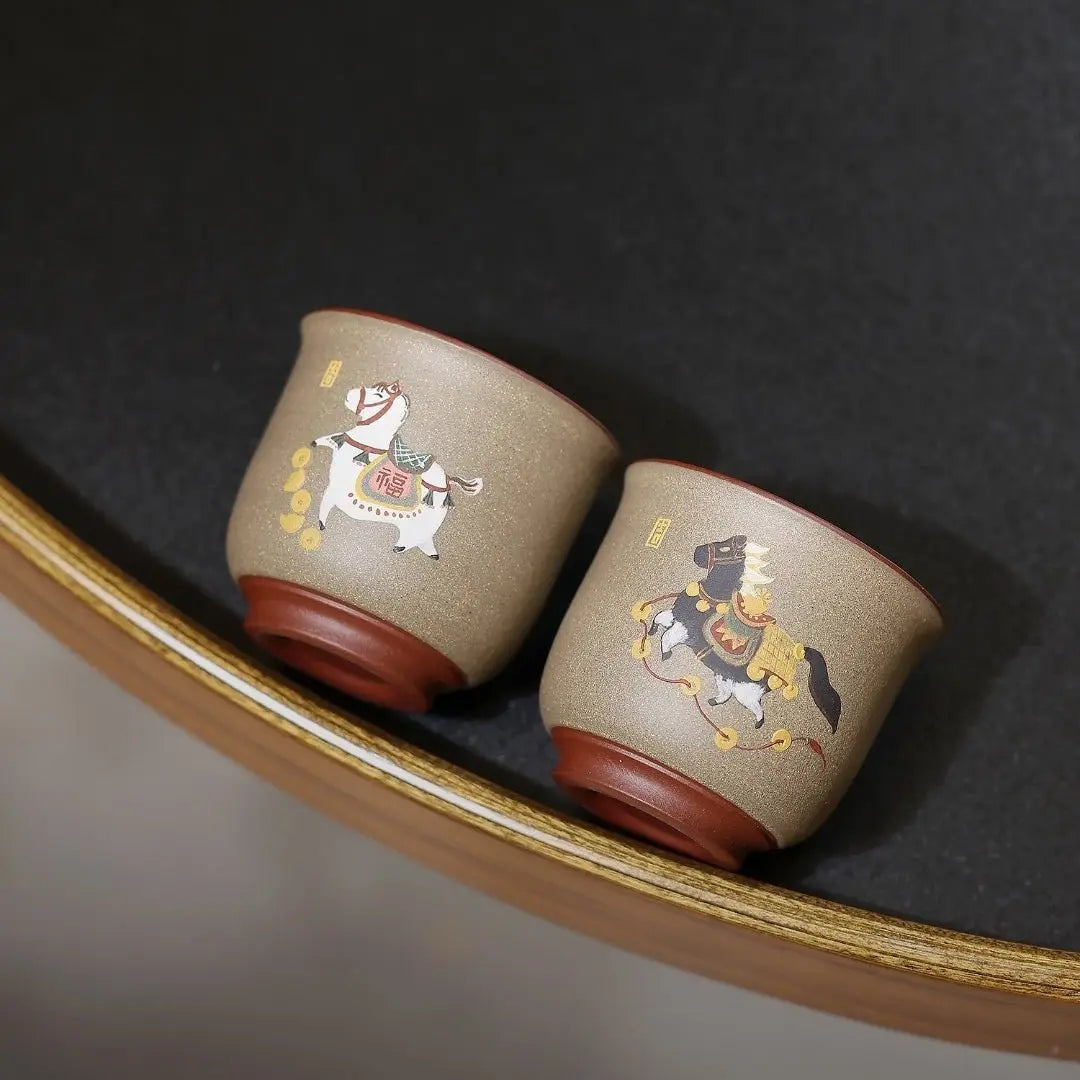 Ma Shang Lai Cai 100cc - Yixing Handmade Teapot 江苏宜兴