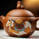Ma Shang Lai Cai 120cc - Yixing Handmade Teapot 江苏宜兴