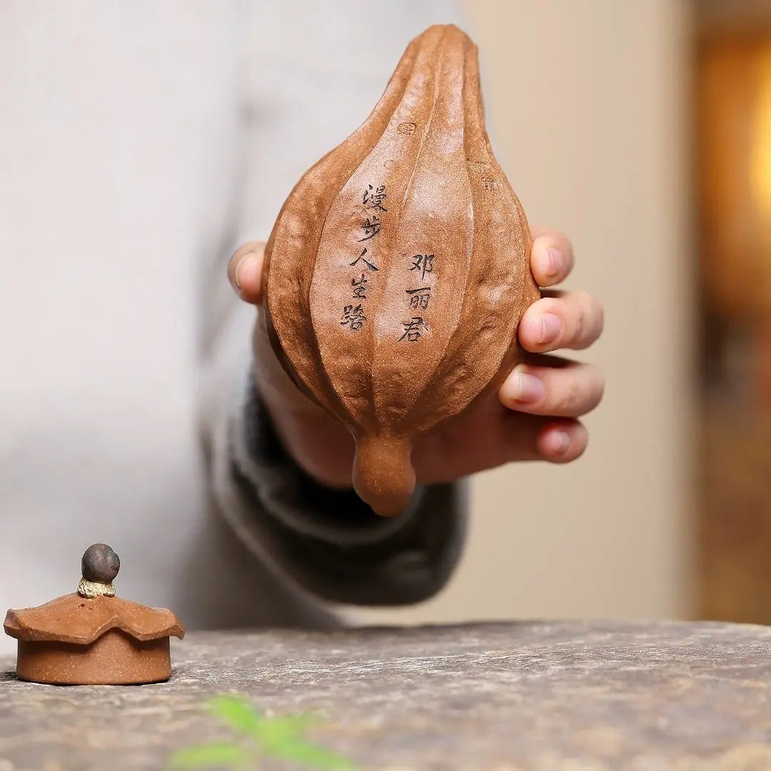 Man Bu Ren Sheng 170cc - Yixing Handmade Teapot 江苏宜兴