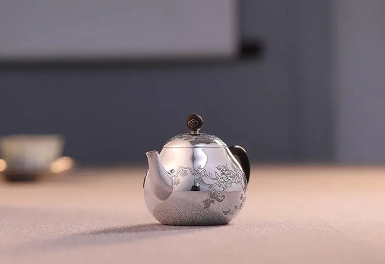 Man Cao 170cc - Handmade silver pot zycschina